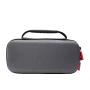 GHKJOK Large-capacity Electronic Product Storage Bag for 3DS Game machine,Travel, Mobile Hard Disk, USB Data Cable, U Disk, SD Card-Gray
