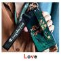 Ins jade wristband Huawei P20 mobile phone shell silicone all-inclusive P20 youth protection P20 pro net red ink green lanyard