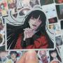 50PCS Cartoon Japanese Anime Kakegurui Stickers Lovely Sticker Laptop Computer Bedroom Wardrobe Car Skateboard Motorcycle Bicycle Mobile Phone Luggage Guitar DIY Decal (kakegurui)