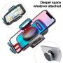 Car-Cup-Holder-Phone-Mount Adjustable Long Pole Automobile Cup Holder Smart Phone Cradle Car Mount for iPhone 11 Pro/XR/XS Max/X/8/7 Plus/6s/Samsung S10 /Note 9/S8 Plus/S7 Edge-Blue