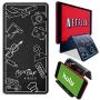 Flex Flap Cell Phone Holder & Tablet Stand for Desk, Car, Bed, Home and in-Flight Airplane Travel Accessories Travel Gadgets Universal for Mobile iPhone Android iPad Kindle Tablet While Hands Free