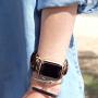 MITERV Compatible with Apple Watch Band 38mm 40mm 42mm 44mm Soft Floral Fabric Elastic Scrunchies iWatch Bands for Apple Watch Series 5,4,3,2,1