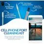 PortPlugs Port Covers (10 Pack) + 7 Piece Cell Phone Cleaning Kit, Anti-Dust Charging Port Plugs, Compatible with Apple iPhone 11, X, XS, 8, 8 Plus, 7, 6, iPads (Black) PortPlugs Port Covers (10 Pack) + 7 Piece Cell Phone Cleaning Kit, Anti-Dust Charging Port Plugs, Compatible with Apple iPhone 11, X, XS, 8, 8 Plus, 7, 6, iPads (Black)