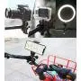 Multiple Phone Bracket Set for YouTube Video or Live Streaming. Compatible with Mounting Smartphones, Ring Lights and Microphones to Tripods, Monopods, Selfie Sticks or Even Bike Handle Bars