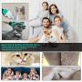 Pet Hair Remover Glove for Cat Dog, Pet Grooming Glove for Dog Cat Brush Gentle Shedding and Grooming Pet Supplies Massage Mitt Enhanced Five Finger Design Efficient for Long & Short Fur Pet, 1 Pair