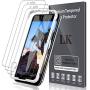 [3 Pack] LK Screen Protector for New iPhone SE 2020 / iPhone SE2 / iPhone 7 / iPhone 8, [Tempered Glass] [Case Friendly] [Alignment Frame Easy Installation] [3D Touch]