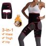 JISON21 3-in-1 High Waist Trainer Thigh Trimmer Body Belts Hip Enhancer Shapewear Thigh Trimmers for Women, Men