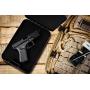 Portable Mini Safe Storage Box w/Combination Lock - Hidden Lockbox w/Cable Tether - TSA Approved Travel Case for Car Home Dorm Room Vacation | Fits Gun Pistol Passport Jewelry Money 9.5 x 6.5 x 2 in