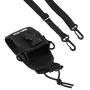 Universal Walkie Talkie Bag Pouch with Adjustable Shoulder Strap Portable Radio Holder Case Multi-Function for Kenwood/Motorola/HYT Two-Way Radio