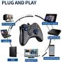 Wired Gaming Controller, OUTWIT Wired USB Game Controller Joystick for PC Plug and Play Gamepad with Dual-Vibration Turbo and Trigger Buttons for Windows/Steam/Android/ PS3/ TV Box, Fathers Day Gift