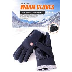 Rungear Winter Gloves,-20℃ Cold Proof Thicken Thermal Warm Touchscreen Cold Weather Gloves for Men Women Smartphone Texting Cycling Riding Running Skiing Outdoor Sports