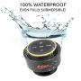 iFox iF012 Bluetooth Shower Speaker - Certified Waterproof - Wireless It Pairs Easily to All Your Bluetooth Devices - Phones, Tablets, Computer, Radio