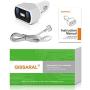 GISSARAL GISCCA-AM2 90W Laptop Car Charger for 2012 to 2015 Retina MacBook Pro MacBook Air and MacBook; Dual USB Quick Charge for Apple or Android Smartphones and Tablets