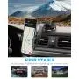 PaiTree Car Phone Mount, 360 Degree Rotation Phone Mount for Car Dashboard Car Windshield Upgrade Hands Free Phone Holder Compatible with iPhone 11 XS XR X 8 7 Galaxy S10+ S10e S9 All Smartphones