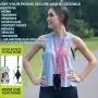 Cell Phone Lanyard, Universal Phone Case Holder, Silicone Necklace Strap for iPhone, Galaxy, Note, Pixel, Moto & More