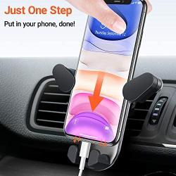 TORRAS Car Phone Holder, [2020 Auto-Clamping] Cell Phone Mount Cradle for Car Air Vent Compatible for iPhone SE/ 11 Pro Max/Xs/XR / 8 Plus, Samsung Galaxy Note 20 S20 S10 S9 & All Smartphones