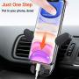 TORRAS Car Phone Holder, [2020 Auto-Clamping] Cell Phone Mount Cradle for Car Air Vent Compatible for iPhone SE/ 11 Pro Max/Xs/XR / 8 Plus, Samsung Galaxy Note 20 S20 S10 S9 & All Smartphones