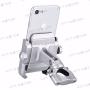 HTTMT ET-PH001- Adjustable Motorcycle Bike Handlebar Mounting Phone Holder Bracket 4-6" Mobile