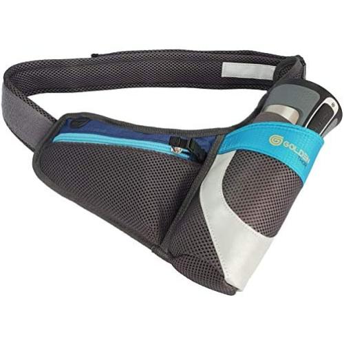 Hydration Belt Women for Runners with Bottle Holder Pocket for Keys, Cards and Most Smartphones (Tight) for Running – Reflective on Both Sides – Sports Waist Pack for Cycling Walking Hiking Camping