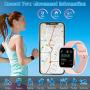 Smart Watch,Fitness Watch Activity Tracker with Heart Rate Blood Pressure Monitor IP67 Waterproof Bluetooth Smartwatch Touch Screen Sports Tracker Watch for Android iOS Phones Men Women Kids