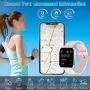 Smart Watch,Fitness Watch Activity Tracker with Heart Rate Blood Pressure Monitor IP67 Waterproof Bluetooth Smartwatch Touch Screen Sports Tracker Watch for Android iOS Phones Men Women Kids
