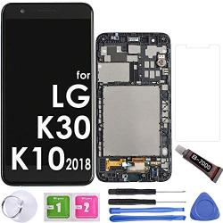 LCD Screen Replacement Touch Display Digitizer Assembly (Black) for LG k30 X410 / K10 2018 K10a K10+ / K11 Prime 2018 / Phoenix Plus X410AS / Premier Pro L413DL / X410CS Harmony 2 / K30 Xfinity Mobile