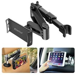 Car Headrest Mount/Tablet Holder Car Backseat Seat Mount/Tablet Headrest Holder Universal 360° Rotating Adjustable for All 6"-10.5" Tablet iPad iPad Air iPad Mini,Samsung Galaxy