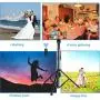 Selfie Stick Tripod, 54" Extendable Tripod Stand Phone Tripod Camera Tripod Wireless Remote Shutter Compatible with iPhone 11 pro Xs Max Xr,Android,Vlogging/Streaming/Photography/Recording Selfie Stick Tripod, 54" Extendable Tripod Stand Phone Tripod Camera Tripod Wireless Remote Shutter Compatible with iPhone 11 pro Xs Max Xr,Android,Vlogging/Streaming/Photography/Recording