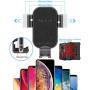 Wireless Car Charger, Squish 2-in-1 Universal Cell Phone Holder Cup Holder Phone Mount Car Air Vent Holder for iPhone, Samsung, Moto, Huawei, Nokia, LG, Smartphones (7.6 inches)