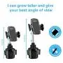 Lorima Car Phone Cup Holder, Adjustable Phone Holder Phone Mount for iPhone 11 Pro/XR/XS Max/X/8/7 Plus/6s SE Samsung Galaxy