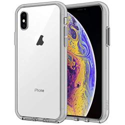 JETech Case for Apple iPhone Xs and iPhone X, Shock-Absorption Bumper Cover, Grey