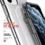 Mkeke Compatible with iPhone 11 Pro Case, Clear Anti-Scratch Shockproof Cases Cover for iPhone 11 Pro 5.8 inch
