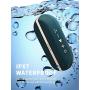 INSMY Portable Bluetooth Speakers, 20W Wireless Speaker Loud Stereo Sound Rich Bass, IPX7 Waterproof Floating, TWS Mode, 24 Hours Playtime, Bluetooth 5.0, Built-in Mic for Outdoors Camping (Blue)