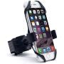 Bike Phone Mount, 360° Adjustable Motorcycle/Bike Handlebar Universal Smartphone Mount Time/Map/Music/GPS Navigation for iPhone X 8 7 6 5 Plus Samsung S9 S8 S7 S7 S6 S5