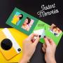 Zink KODAK Printomatic Digital Instant Print Camera (Yellow), Full Color Prints On ZINK 2x3" Sticky-Backed Photo Paper - Print Memories Instantly
