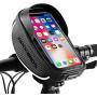 ROCKBROS Bike Phone Mount Bag Bike Front Frame Handlebar Bag Waterproof Bike Phone Holder Case Bicycle Accessories Pouch Sensitive Touch Screen Compatible with iPhone 11 XS Max XR 8 Plus Below 6.5"