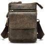 NKns Travel Accessories Leather Pockets Mens Retro Pockets Outdoor 7 Inch Wear Belt Small Pockets Mobile Phone Bag Mens Gadgets