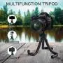 Phone Tripod, YeahWhee Flexible Cell Phone Selfie Stick Tripod Camera Tripod Stand Holder with Bluetooth Remote and Foldable Phone Clip for iPhone, Android Phone, Compatible with Sports Camera Gopro Phone Tripod, YeahWhee Flexible Cell Phone Selfie Stick Tripod Camera Tripod Stand Holder with Bluetooth Remote and Foldable Phone Clip for iPhone, Android Phone, Compatible with Sports Camera Gopro