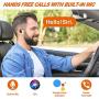 Bluetooth 5.0 Earbuds, Single Wireless Earbud with Fast Charging Case, Hi-Fi Stereo Headphones Built in Mic, CVC 8.0 Noise Cancelling, 12 Hours Playtime, Bluetooth Earbud for Car/Work, Black