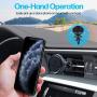 Power Theory Magnetic Phone Holder for Car - Universal Air Vent Phone Car Mount for iPhone 11 Pro Max/XR/XS/X/8 Samsung S20/S10/S9/S8 and All Smartphones - Magnetic Phone Car Mount