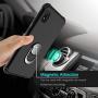 lovpec Galaxy A10e Case with Soft TPU Screen Protector, Ring Magnetic Holder Kickstand Shockproof Protective Phone Cover Case for Samsung Galaxy A10e 5.8 inches (Black)