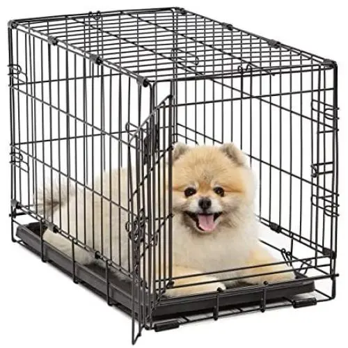 MidWest Homes for Pets Dog Crate | iCrate Single Door & Double Door Folding Metal Dog Crates | Fully Equipped MidWest Homes for Pets Dog Crate | iCrate Single Door & Double Door Folding Metal Dog Crates | Fully Equipped