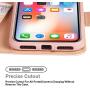Arae Case for iPhone X/Xs, Premium PU Leather Wallet Case [Wrist Straps] Flip Folio [Kickstand Feature] with ID&Credit Card Pockets for iPhone X (2017) / Xs (2018) 5.8 inch (not for Xr) - Rose Gold