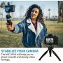 Video Microphone, SAMTIAN Camera Smartphone VideoMicro Kit with Shock Mount, Mini Tripod, Shotgun Interview Microphone for Canon Nikon Sony iPhone Android Samsung Camera Vloging YouTube