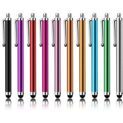 LIBERRWAY Stylus Pen 10 Pack of Pink Purple Black Green Silver Stylus Universal Touch Screen Capacitive Stylus for Kindle Touch ipad iPhone 6/6s 6Plus 6s Plus Samsung S5 S6 S7 Edge S8 Plus Note