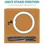 Neewer 18-inch SMD LED Ring Light Dimmable Lighting Kit with 78.7-inch Light Stand, Filter and Hot Shoe Adapter for Camera Photo Studio LED Lighting Portrait YouTube Video Shooting (No Carrying Bag)