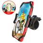 Bike Phone Mount, Detachable 360° Rotation Adjustable Universal Silicone Handlebar Cradle Motorcycle Phone Mount -for iPhone 11 Pro Max/X/XR/XS MAX/8/7 Plus, Samsung Galaxy S20 or Any Cell Phone…