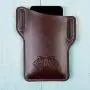 EASYANT PU Leather Cell Phone Holster Universal Case Sheath with Belt Hole Coffee EASYANT PU Leather Cell Phone Holster Universal Case Sheath with Belt Hole Coffee