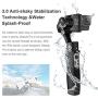 Hohem iSteady Pro 3, 3-Axis Handheld Gimbal Stabilizer for Action Cameras GoPro Hero 8/7/6/5/4/3 DJI OSMO Action Insta360 One R Sony RX0 YI Cam, 12hrs Battery Life GoPro Control