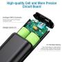 POWERADD EnergyCell 10000, Ultra-Compact High-Speed Charging Portable Charger, Smallest and Lightest 10000mAh Power Bank Compatible for iPhone 11 XS X 8 Plus Samsung S10 Google LG iPad and More（Black）